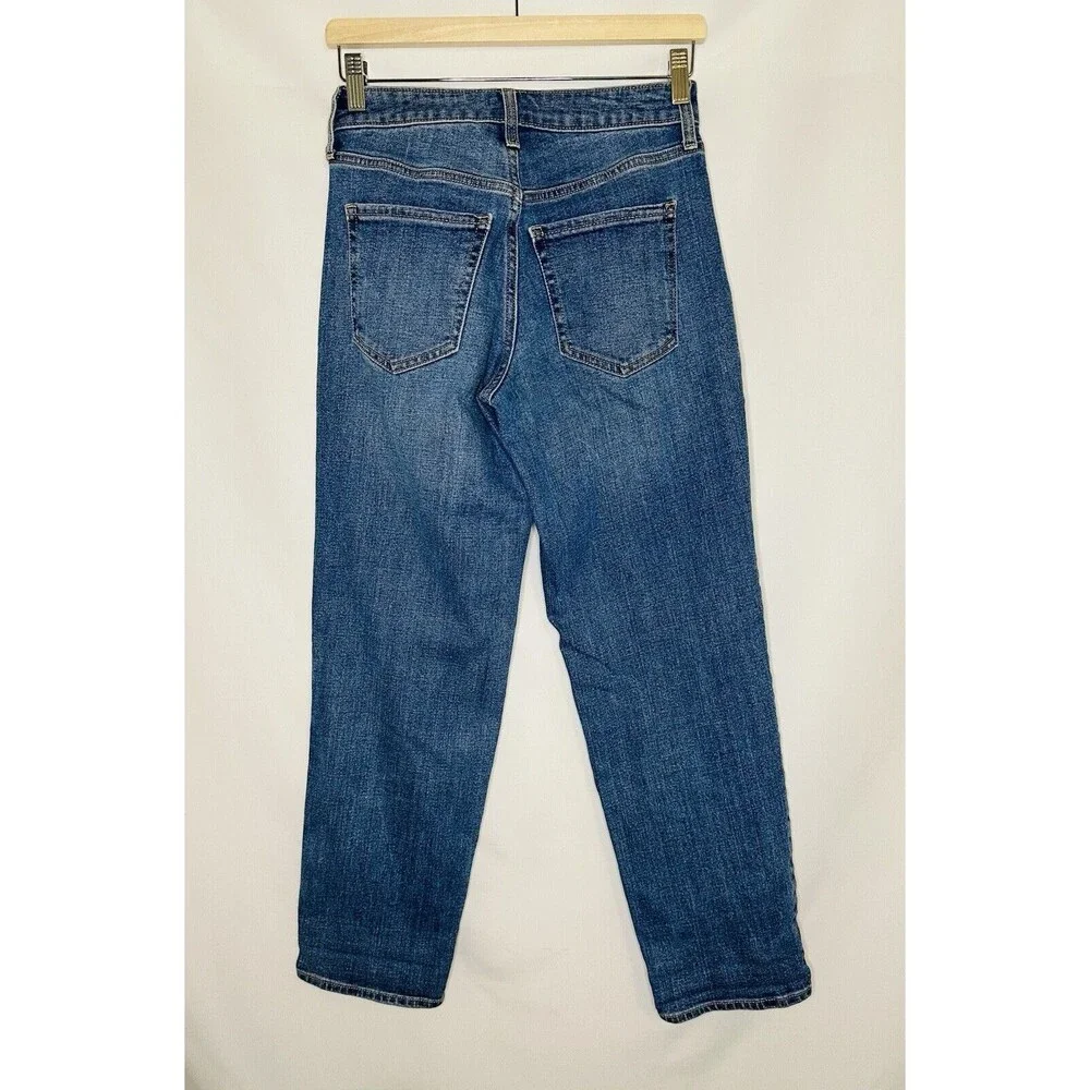 Old Navy O.G. Loose Denim Blue Jeans‎ High Rise Women's SIZE 0